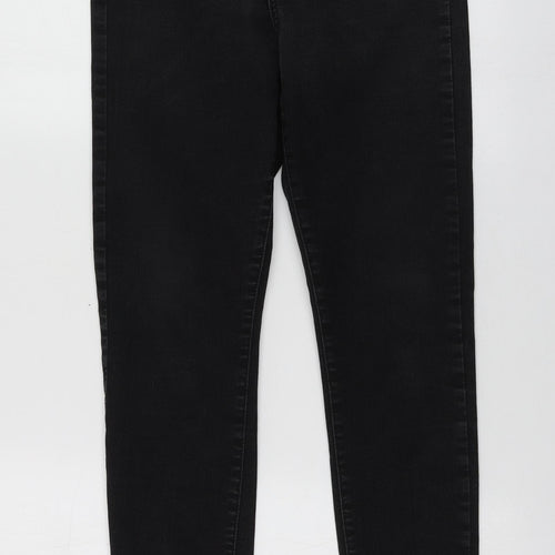 ASOS Womens Grey Cotton Skinny Jeans Size 32 in L28 in Regular