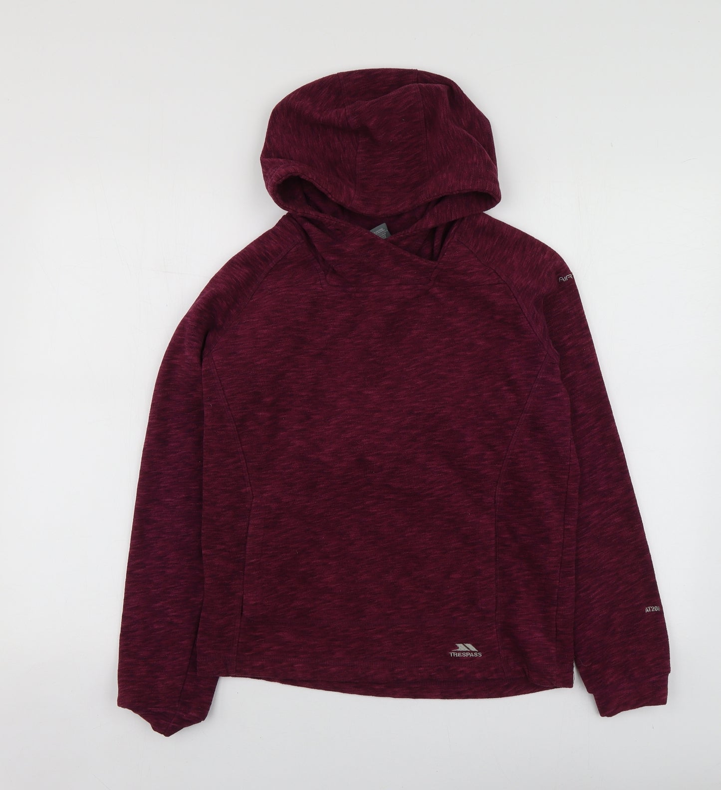 Trespass Womens Purple Polyester Pullover Hoodie Size M