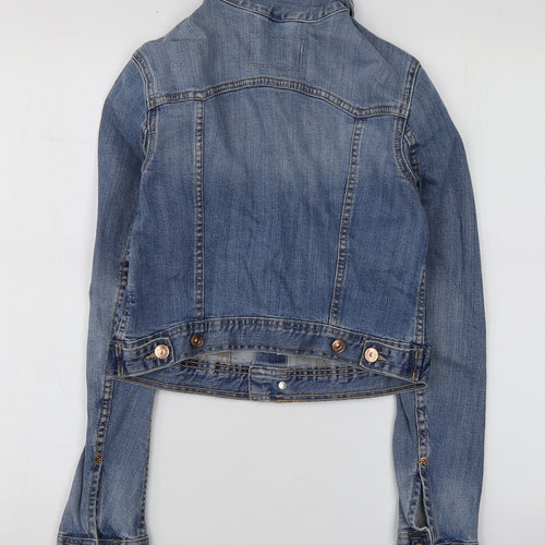 &Jacket Womens Blue   Jacket  Size 4