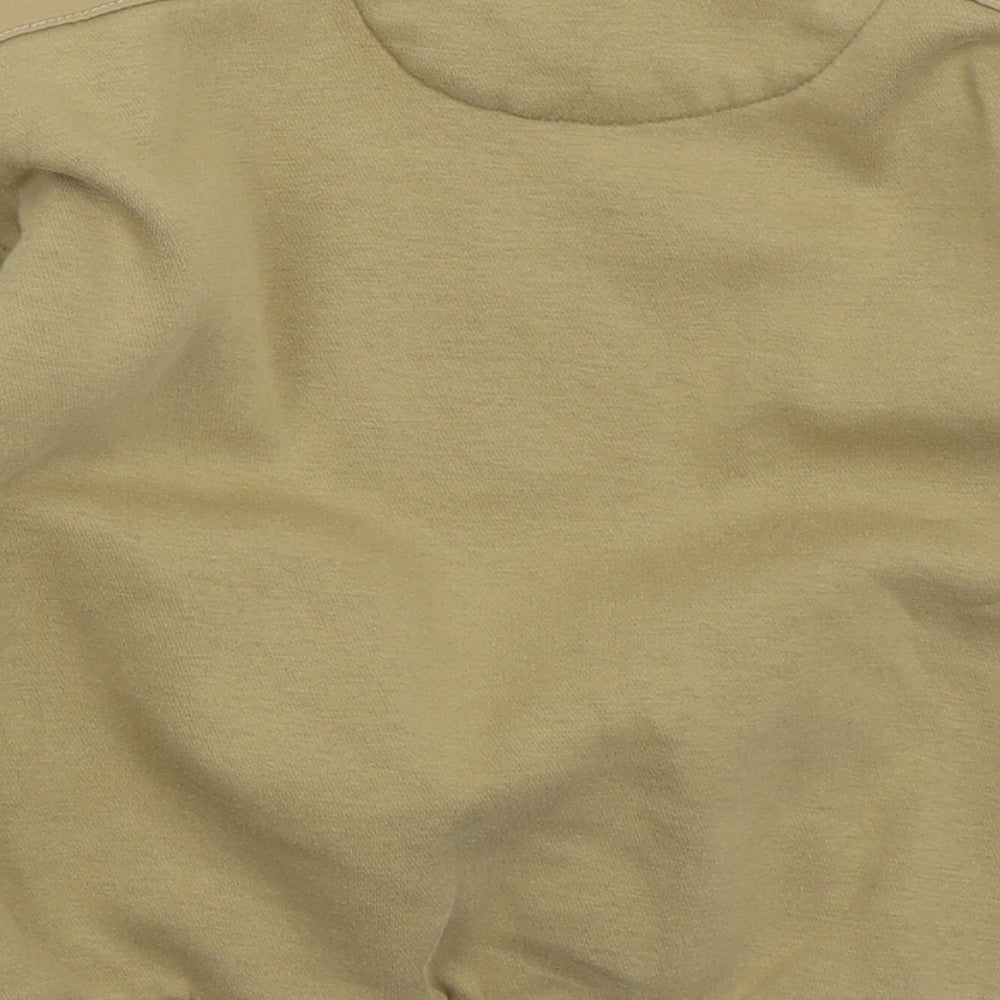 NEXT Boys Beige  Cotton Pullover Sweatshirt Size 5 Years  Pullover