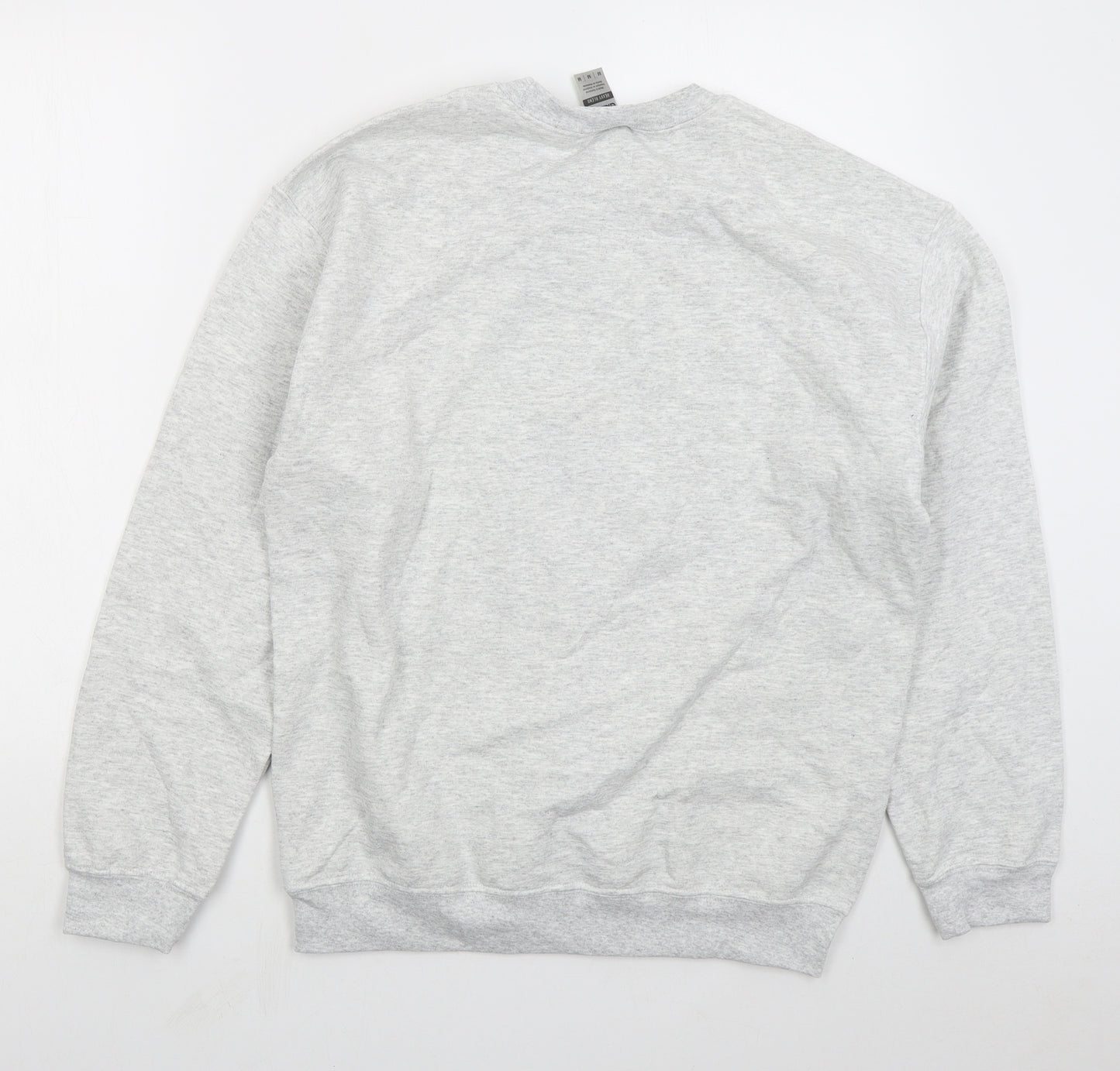 Gildan Womens Grey  Cotton Pullover Sweatshirt Size M  Pullover - I Smell Snow