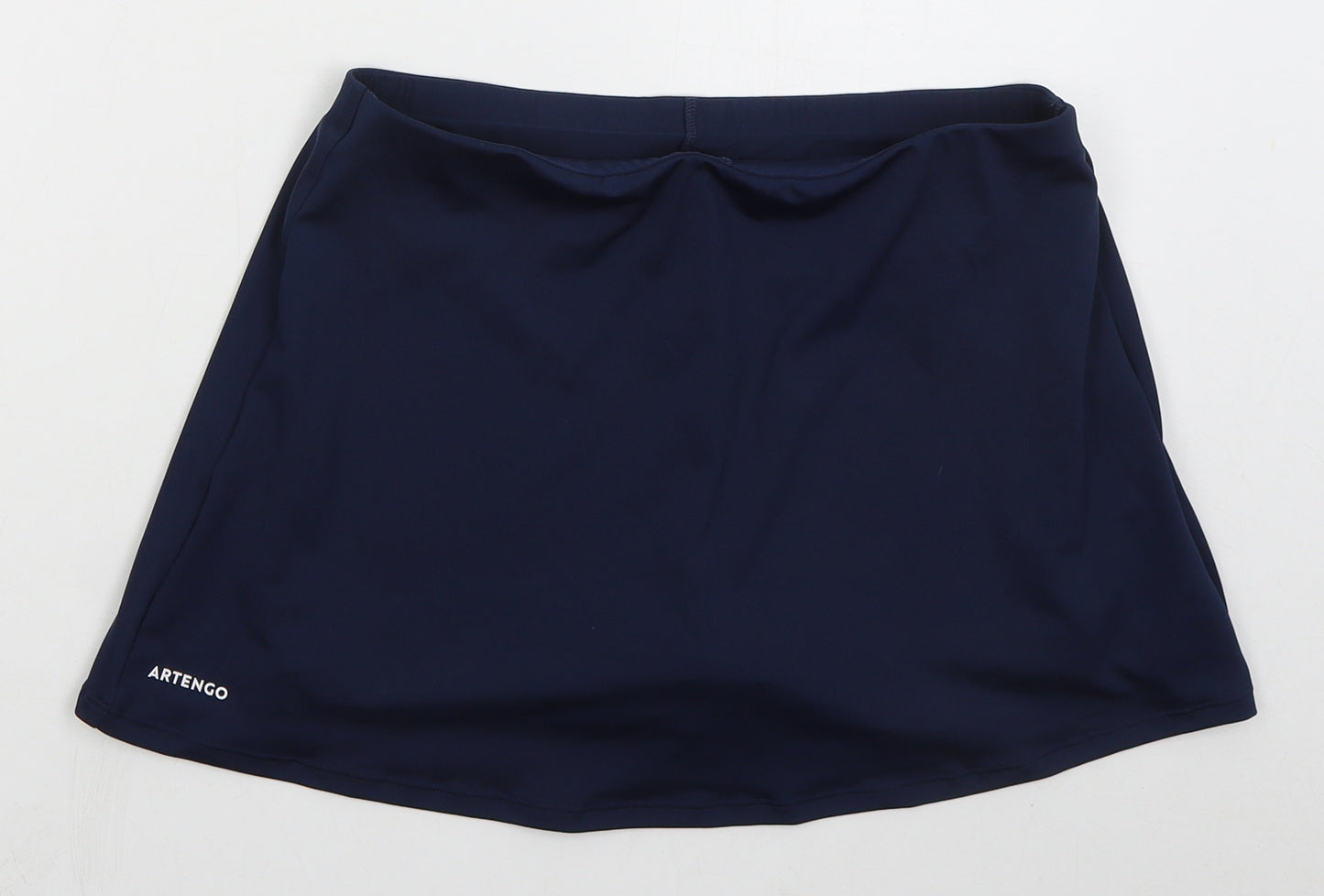 Artengo Womens Blue  Polyester Mini Skort Size S  Regular