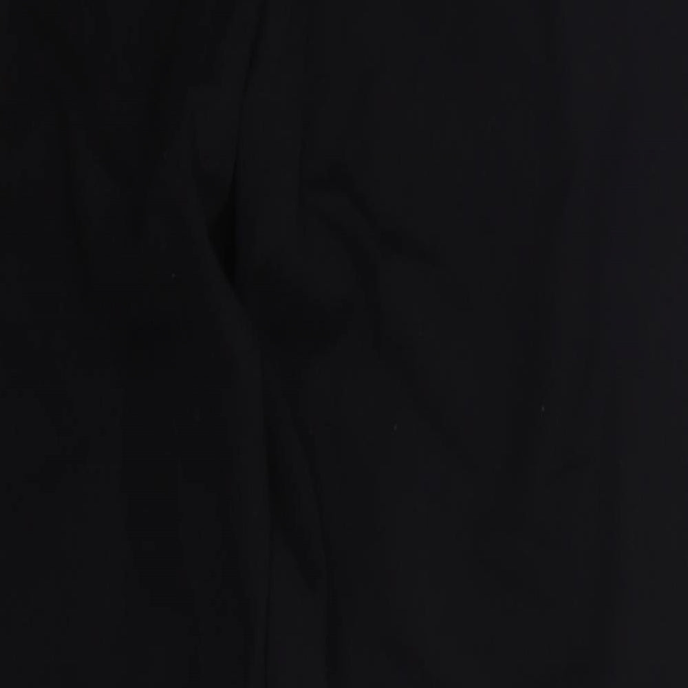 1880 Club Mens Black  Polyester Trousers  Size 42 L29 in Regular Button
