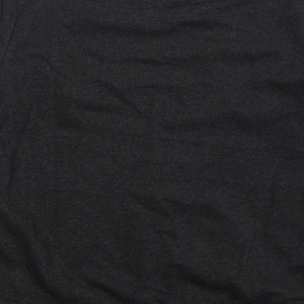 Brave Soul Mens Grey  Cotton Pullover Sweatshirt Size M
