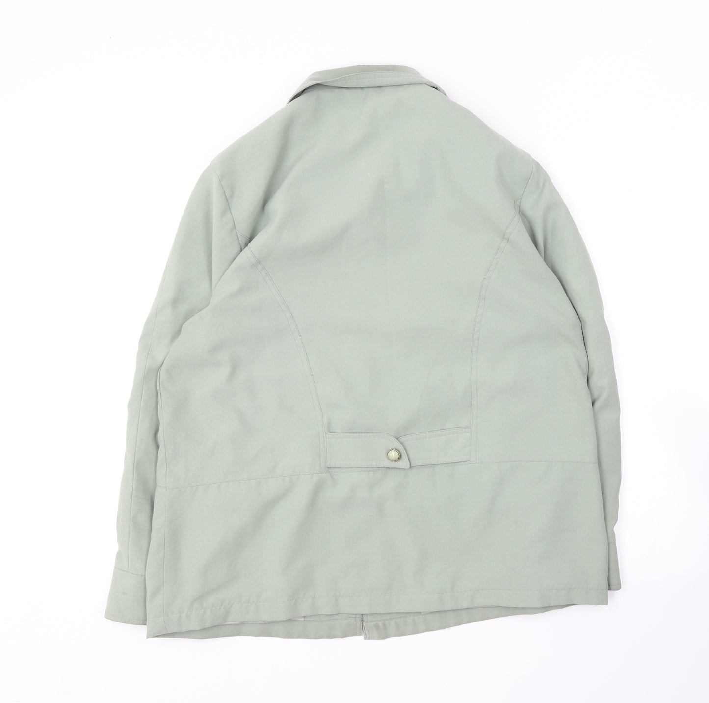 Preworn Womens Green   Overcoat Coat Size 14