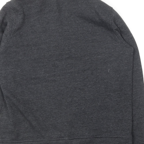 Bonmarché  Womens Grey  Polyester Full Zip Sweatshirt Size S