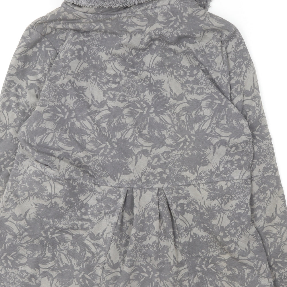 Per Una Womens Grey Floral  Jacket  Size L