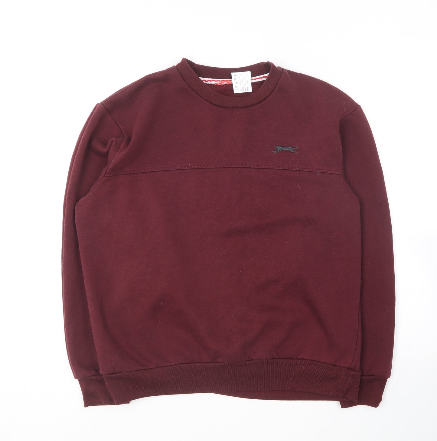 Slazenger Mens Purple  Polyester Pullover Sweatshirt Size M