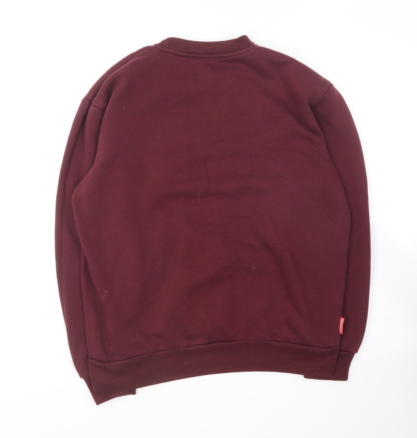 Slazenger Mens Purple  Polyester Pullover Sweatshirt Size M