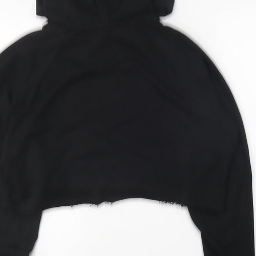 BLK Box Womens Black  Polyester Pullover Hoodie Size XL