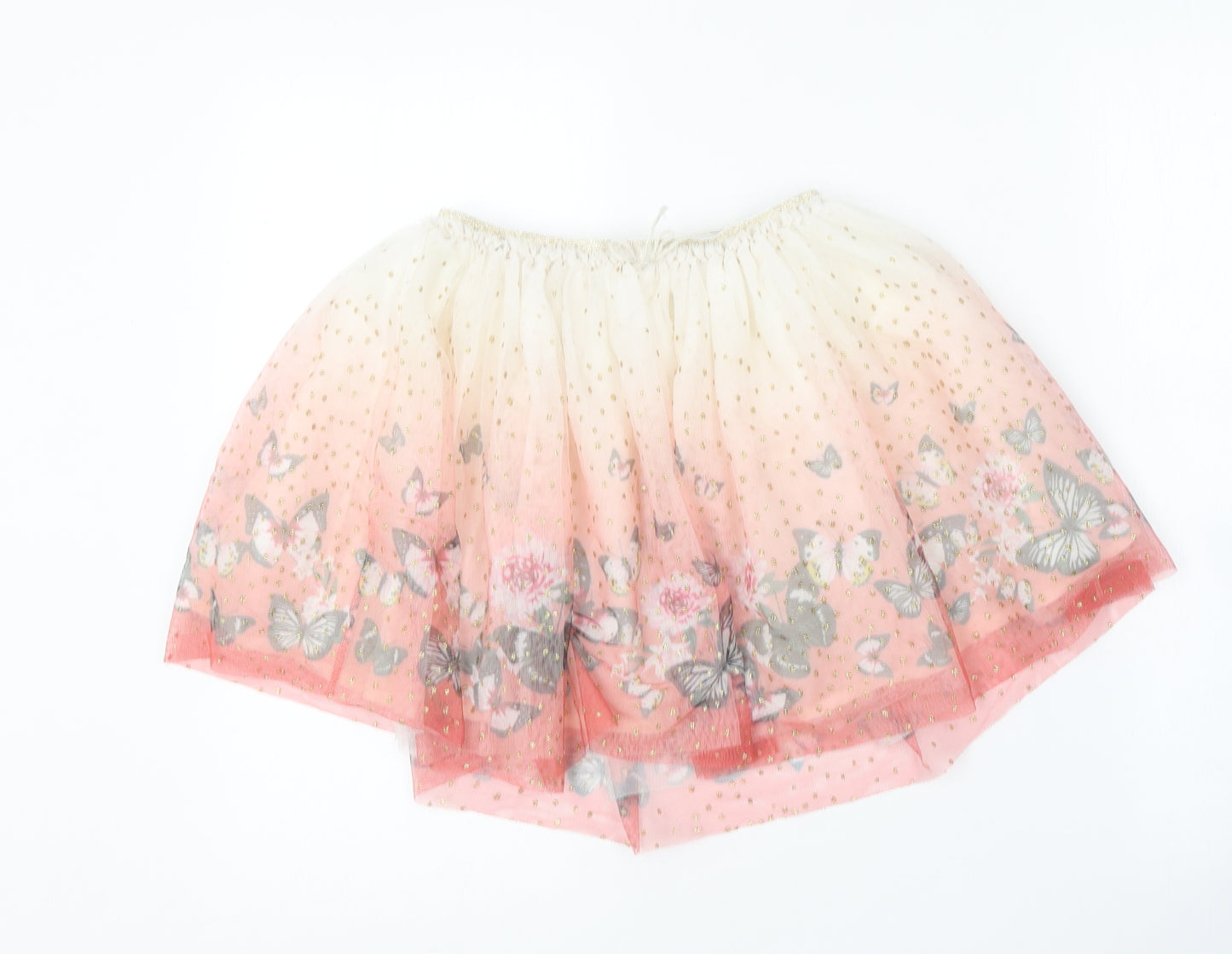 H&M Girls Multicoloured  Polyester Tutu Skirt Size 8-9 Years  Regular  - Butterfly