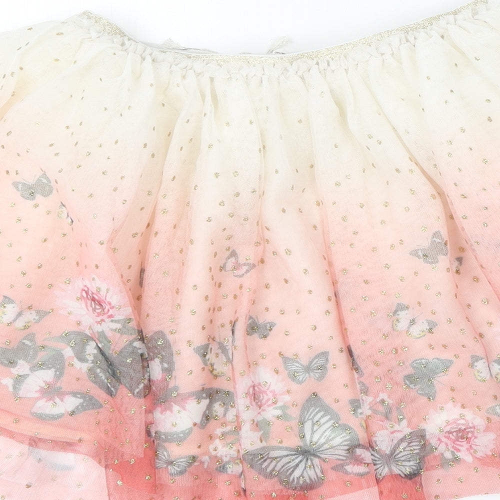 H&M Girls Multicoloured  Polyester Tutu Skirt Size 8-9 Years  Regular  - Butterfly