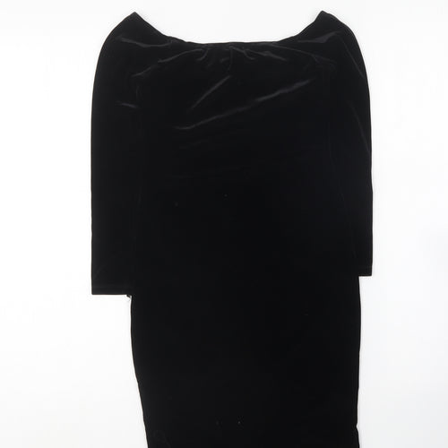 New Look Girls Black  Polyester Mini  Size 12 Years  Square Neck