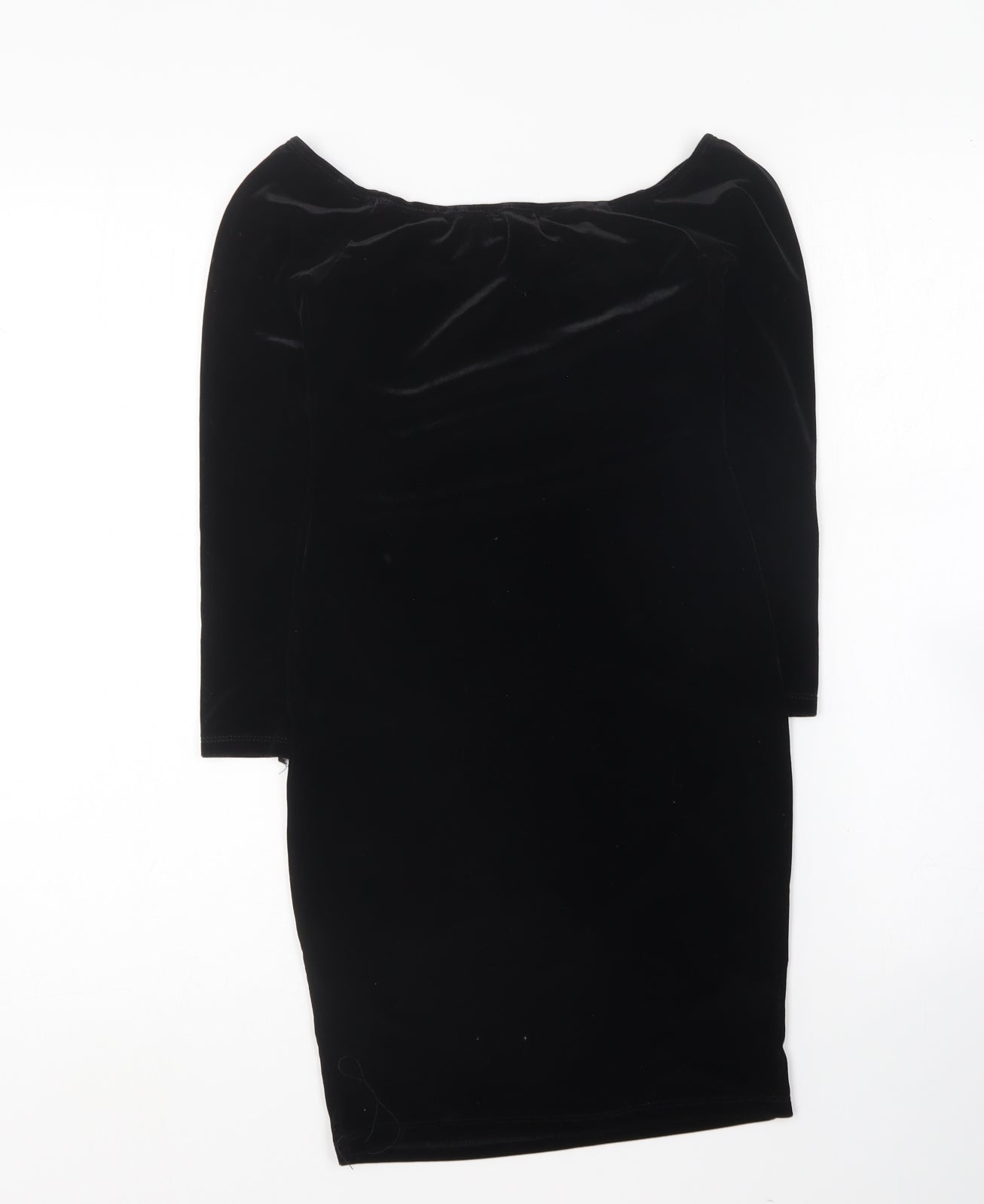 New Look Girls Black  Polyester Mini  Size 12 Years  Square Neck