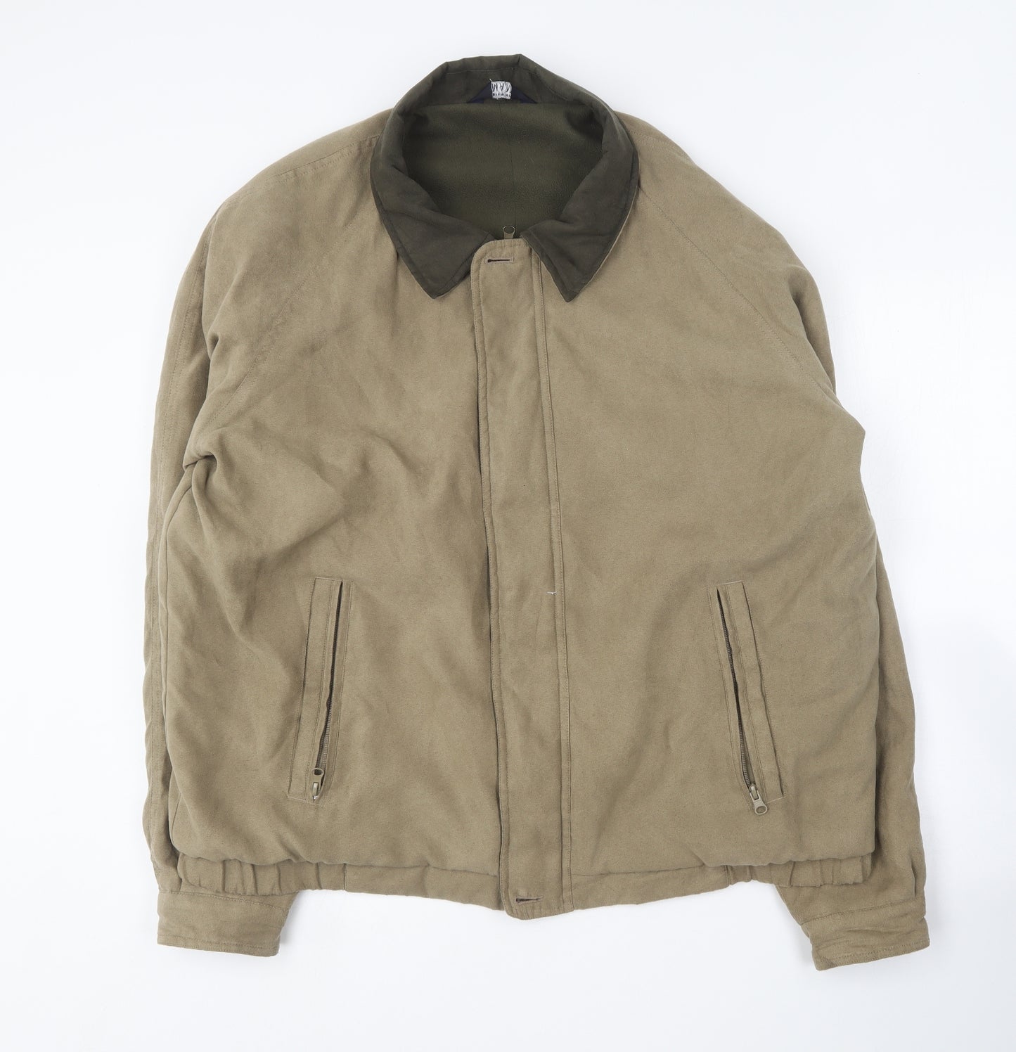 Premier Mens Brown Jacket Coat Size L