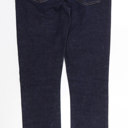 Gap Mens Blue  Cotton Skinny Jeans Size 31 L32 in Slim Zip