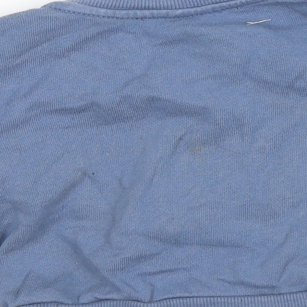 Marks and Spencer Baby Blue  100% Cotton Pullover Jumper Size 6-9 Months   - Gruffalo