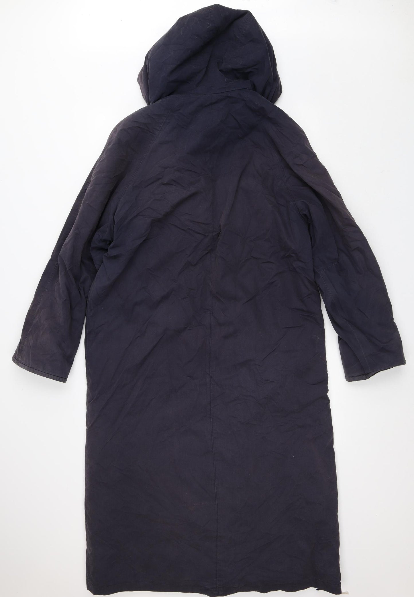 Sympatex Womens Black   Trench Coat Coat Size 8