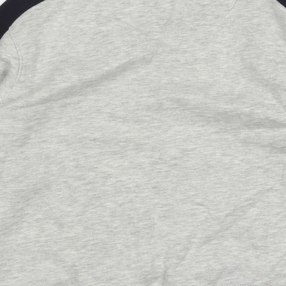 French Connection  Boys Grey  Cotton Pullover Sweatshirt Size 9-10 Years