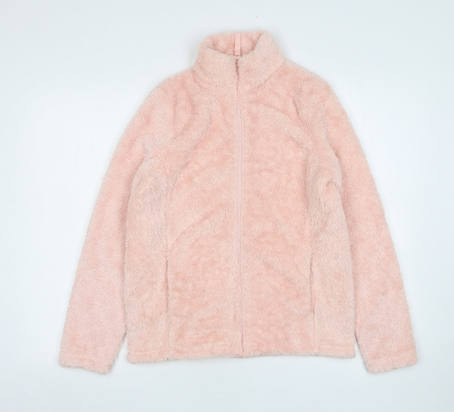 Dunnes Stores Womens Pink  Polyester Full Zip Sweatshirt Size S