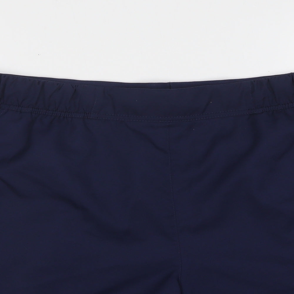 Nike Mens Blue  Polyester Athletic Shorts Size XL L7 in Regular