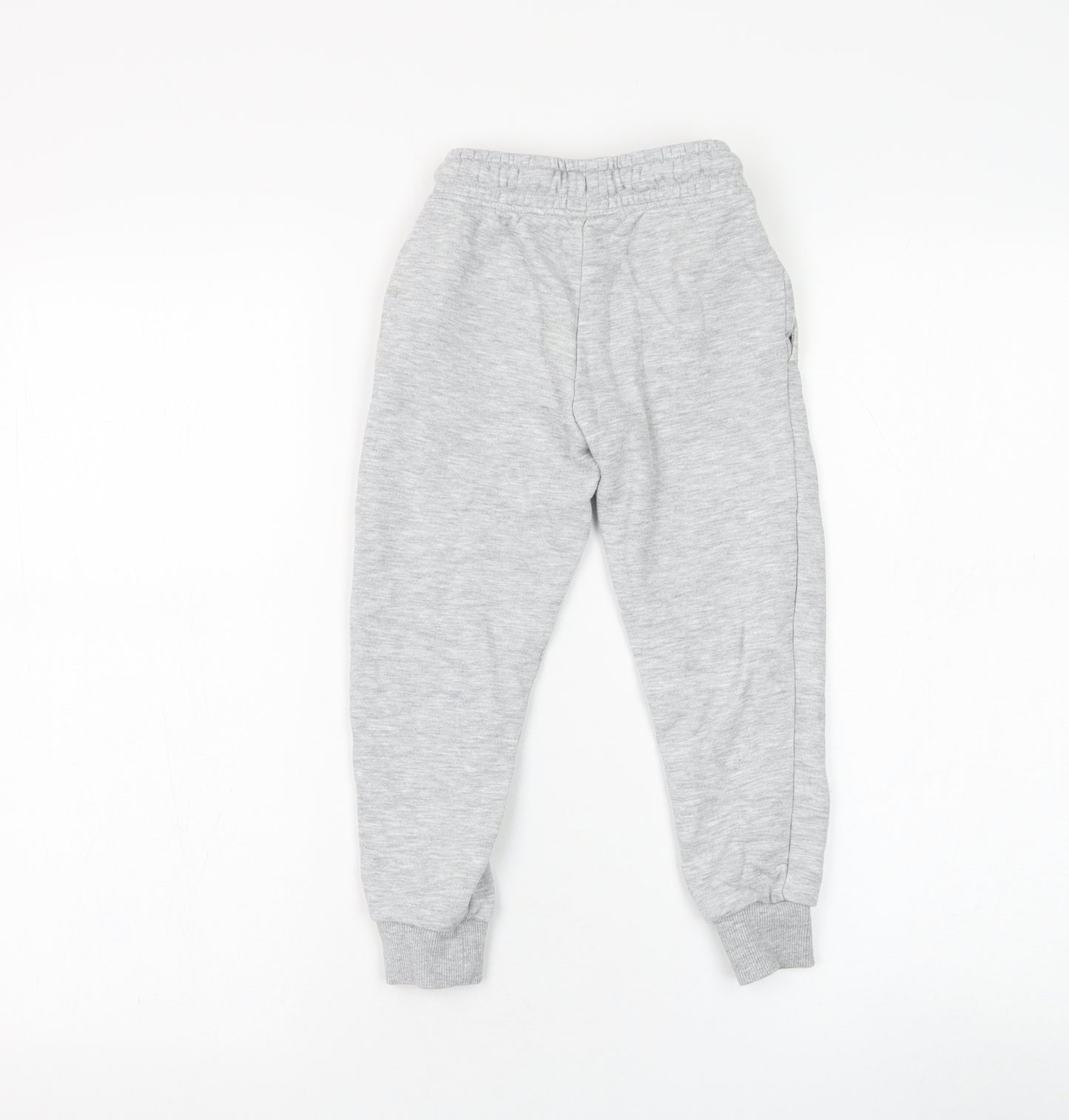 Dunnes Stores Boys Grey  Cotton Jogger Trousers Size 5 Years  Regular Pullover