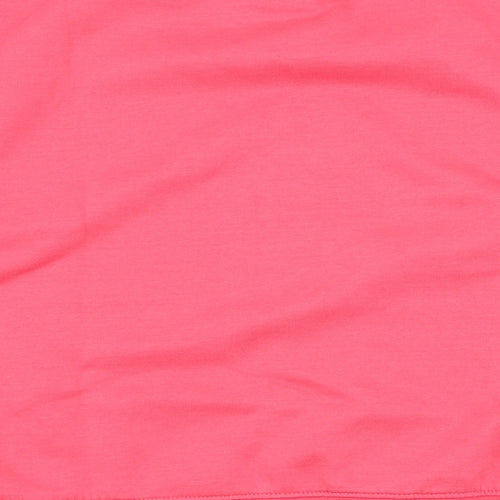 Primark Womens Pink  Polyester Pullover Sweatshirt Size 14  Pullover