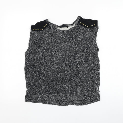 FOREVER 21 Womens Grey  Cotton Pullover Sweatshirt Size S  Pullover