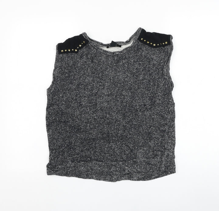 FOREVER 21 Womens Grey Cotton Pullover Sweatshirt Size S Pullover