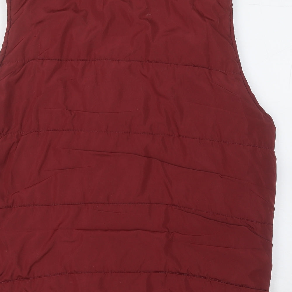 Avenue Mens Red   Gilet Jacket Size L