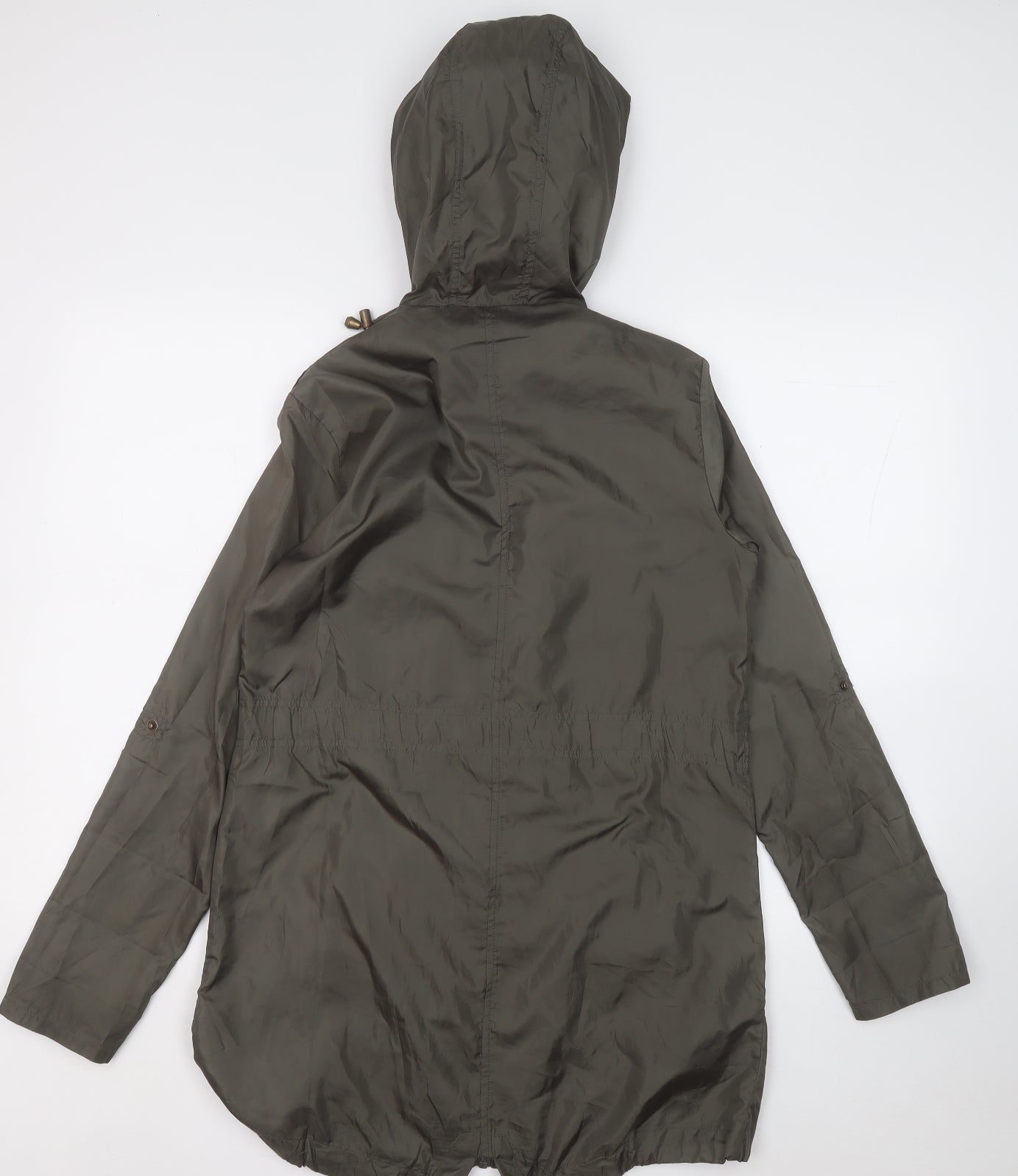 New Look Womens Green   Rain Coat Coat Size 10