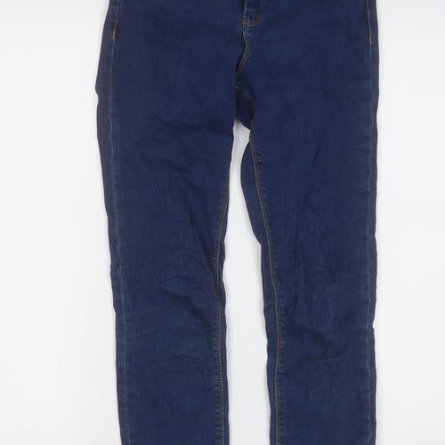 ASOS Womens Blue  Cotton Skinny Jeans Size 26 in L32 in Regular