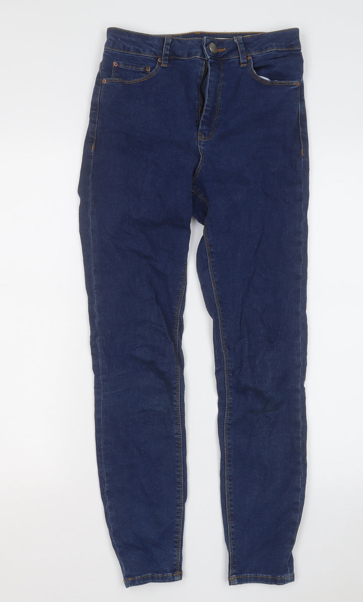 ASOS Womens Blue Cotton Skinny Jeans Size 26 in L32 in Regular