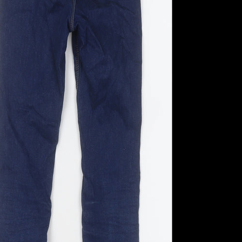 ASOS Womens Blue  Cotton Skinny Jeans Size 26 in L32 in Regular