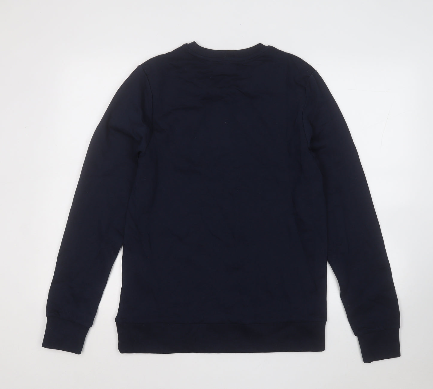 jack and jones Mens Blue  Cotton Pullover Sweatshirt Size M