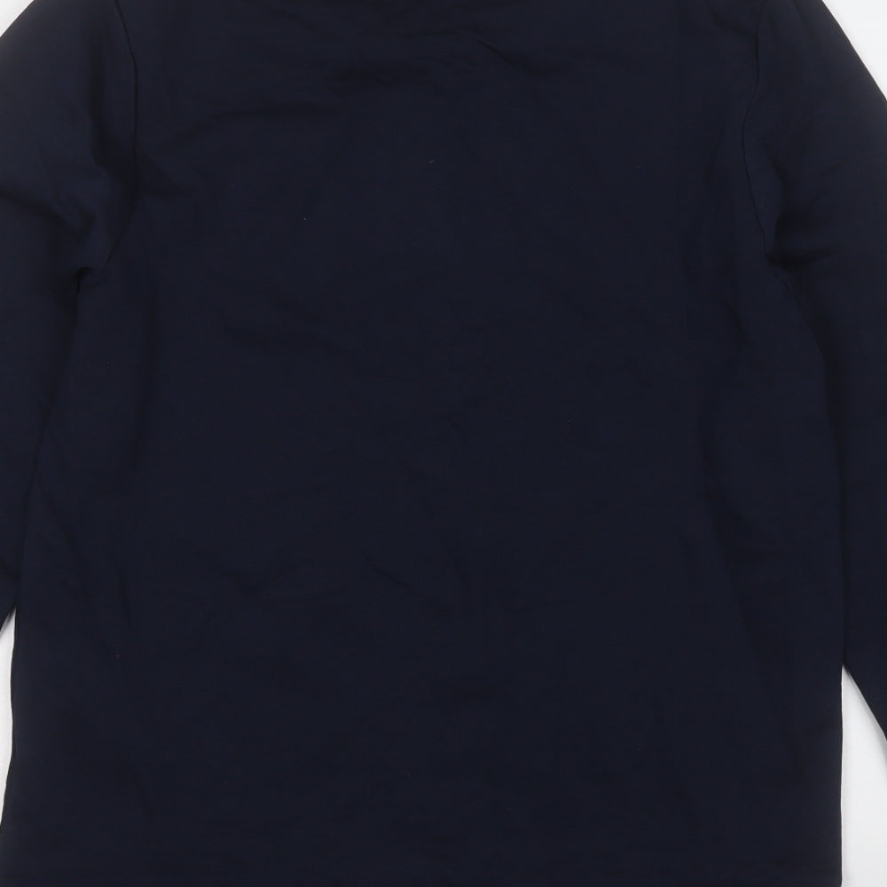 jack and jones Mens Blue  Cotton Pullover Sweatshirt Size M