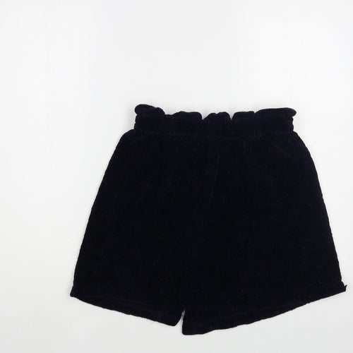ETC Womens Blue  Polyester Mini Skirt Size L