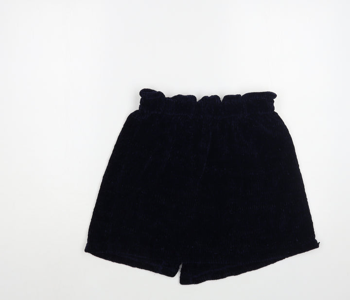 ETC Womens Blue Polyester Mini Skirt Size L