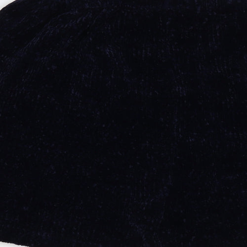 ETC Womens Blue  Polyester Mini Skirt Size L