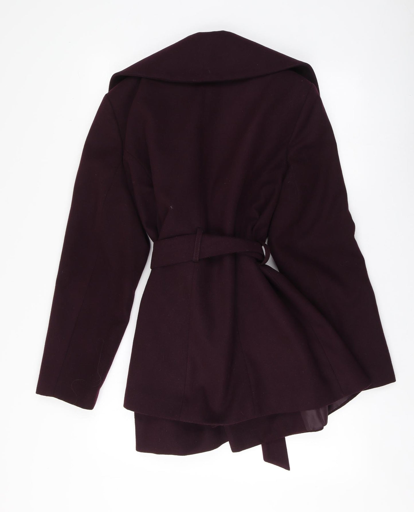 Debenhams Womens Purple   Pea Coat Coat Size 18
