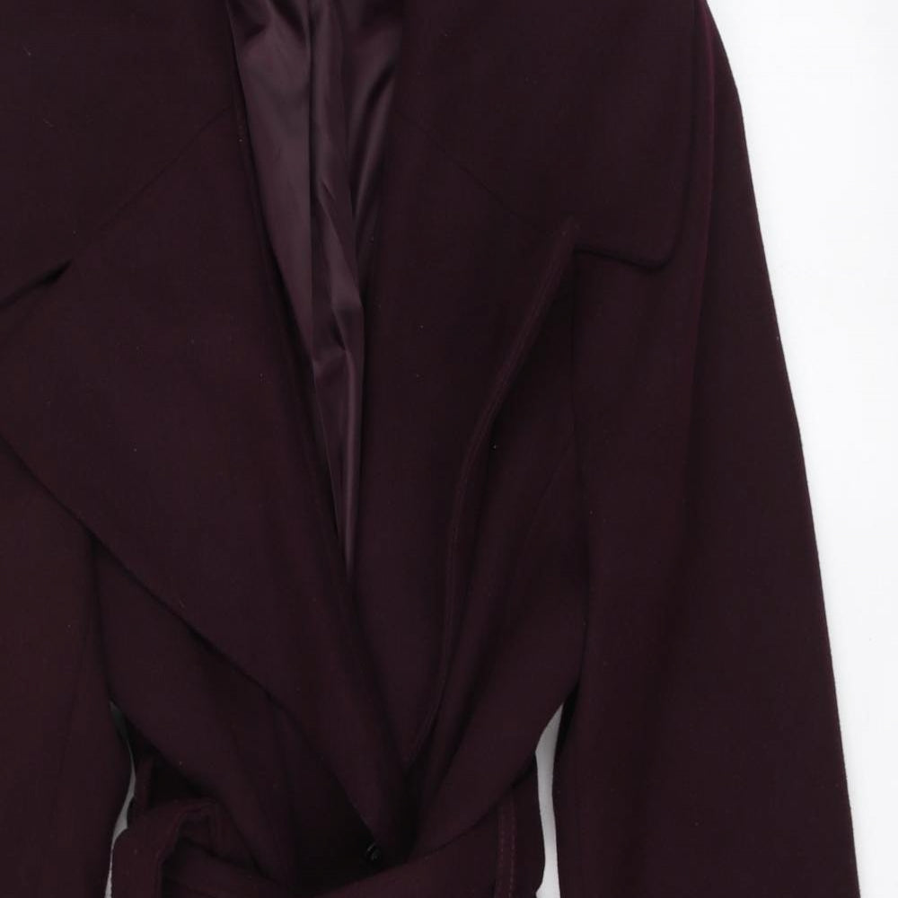 Debenhams Womens Purple   Pea Coat Coat Size 18