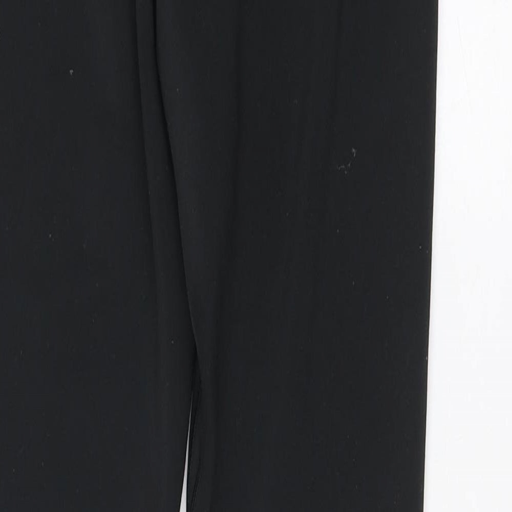 Nike Womens Black  Polyester Jogger Leggings Size M L25 in Regular