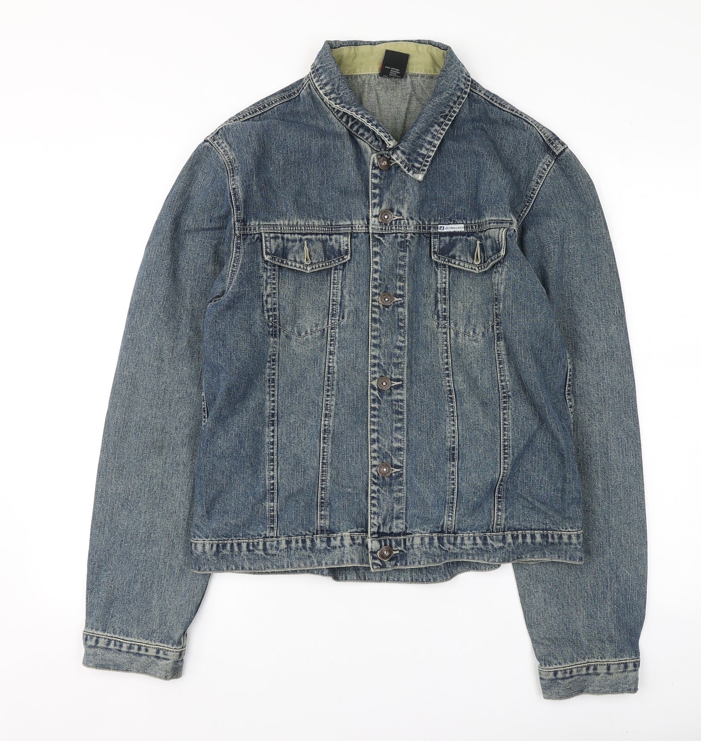 Industry Mens Blue   Jacket  Size M