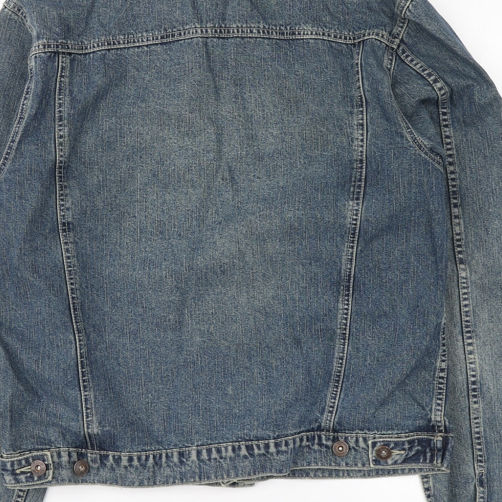 Industry Mens Blue   Jacket  Size M