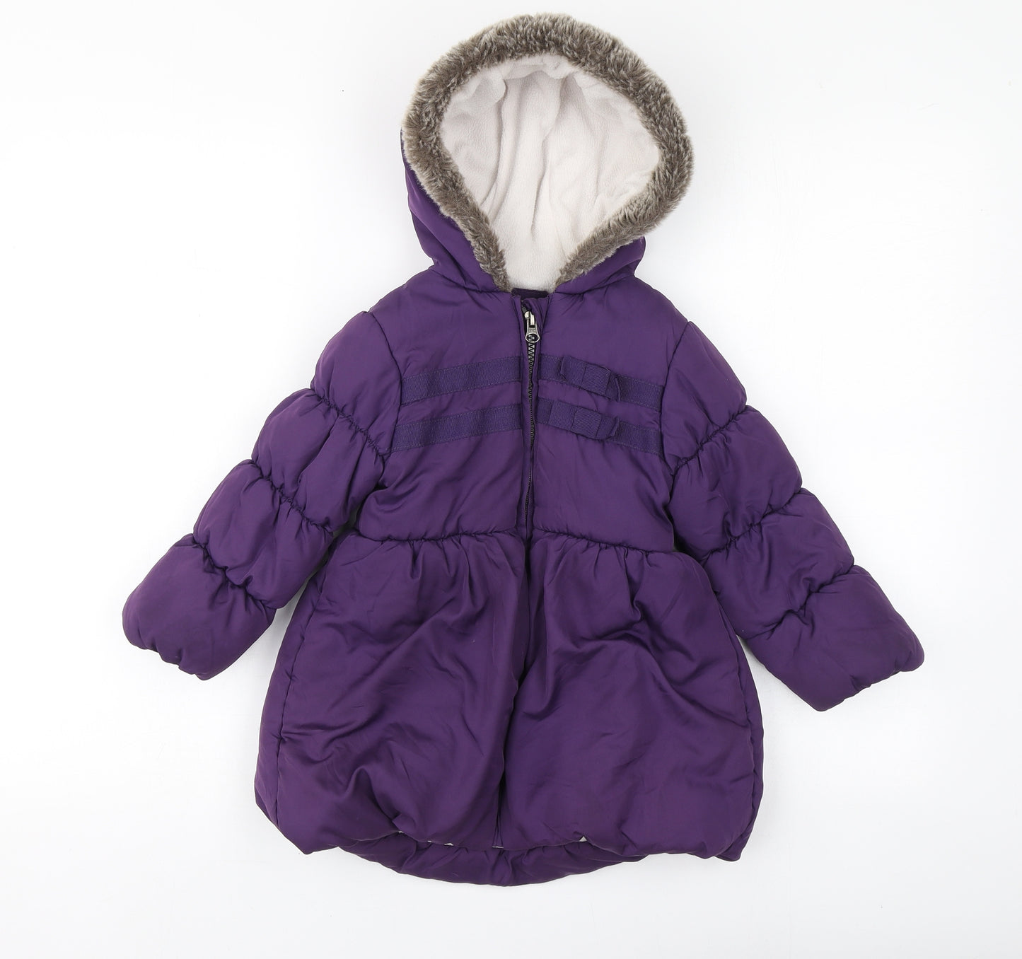 Blue Zoo Girls Purple   Jacket  Size 3-4 Years