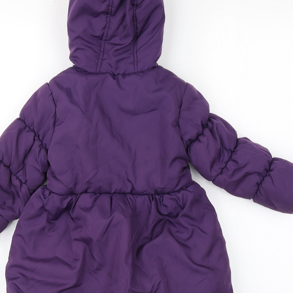 Blue Zoo Girls Purple   Jacket  Size 3-4 Years