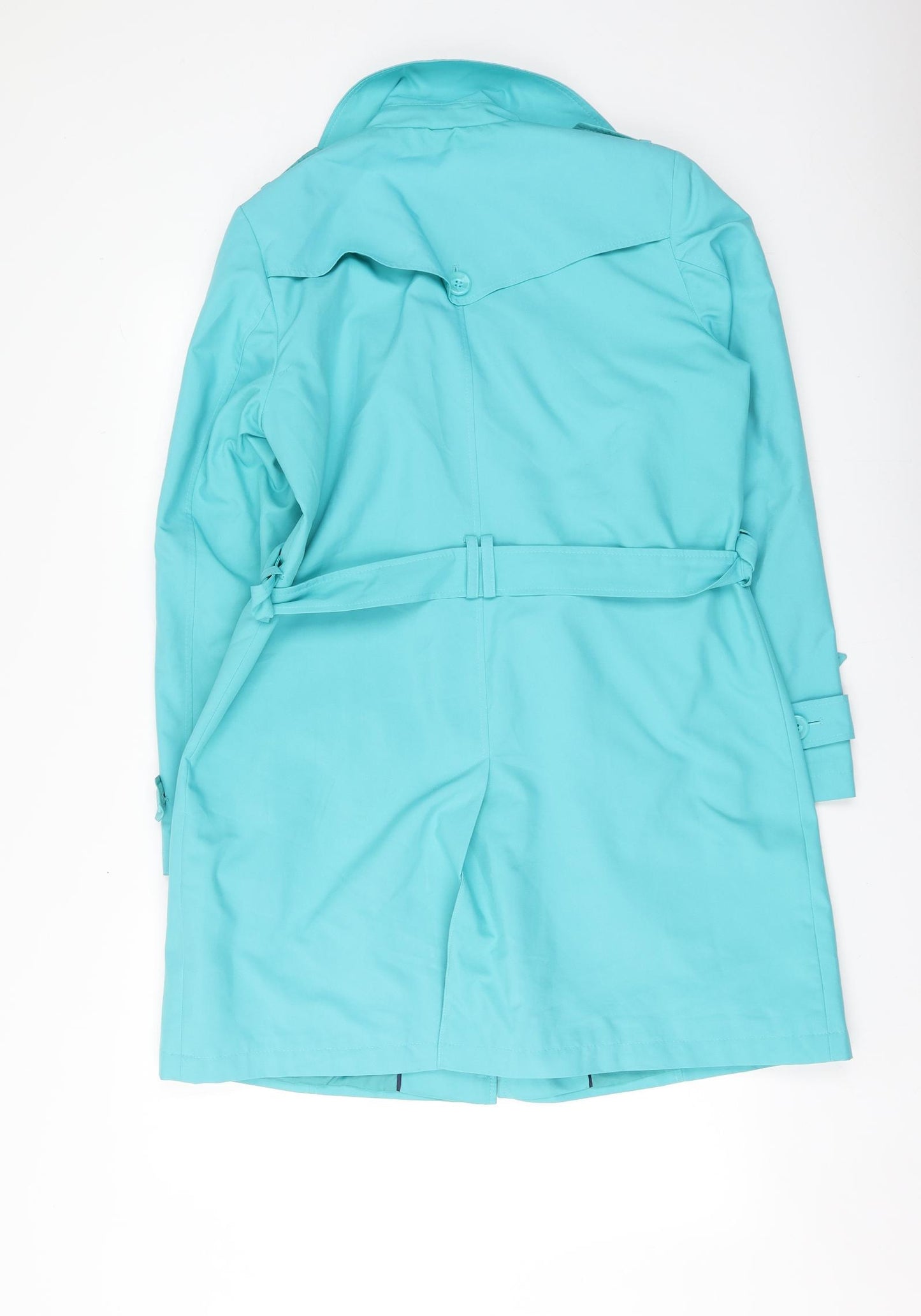 Marks and Spencer Womens Blue   Pea Coat Coat Size 14
