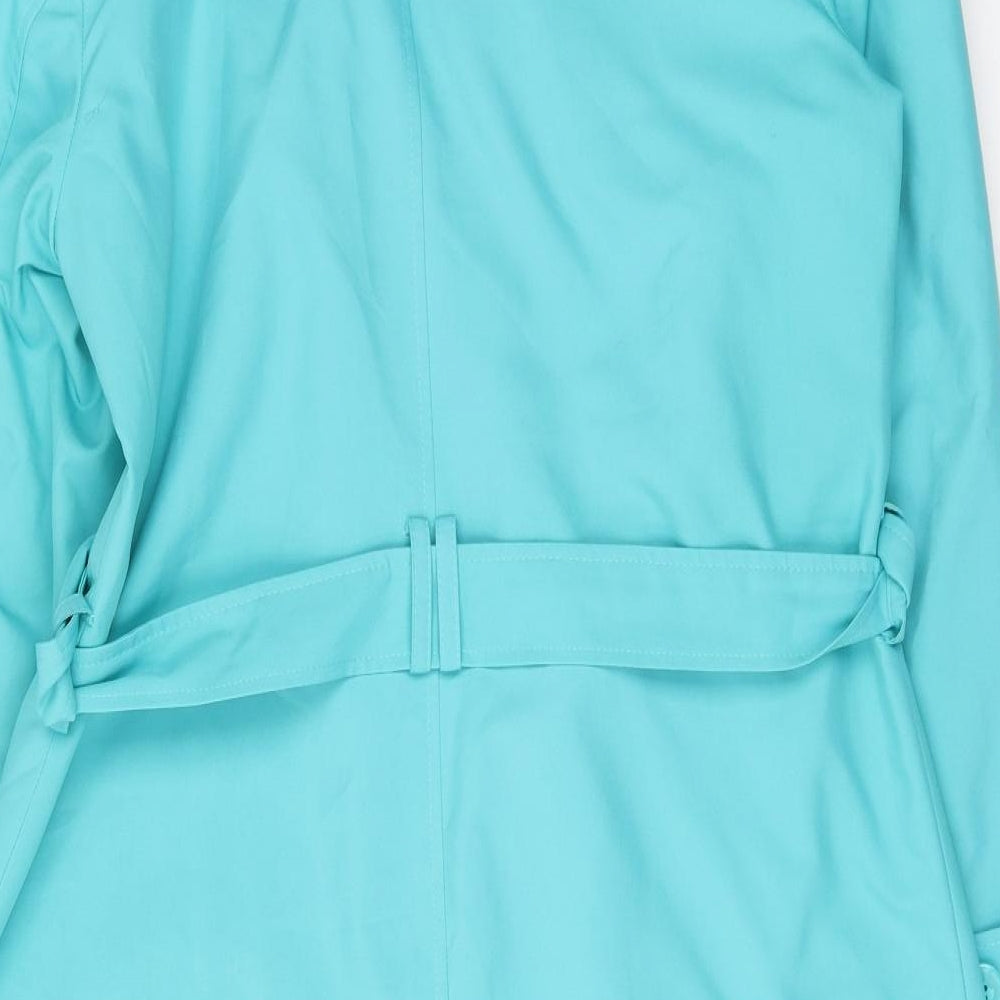 Marks and Spencer Womens Blue   Pea Coat Coat Size 14