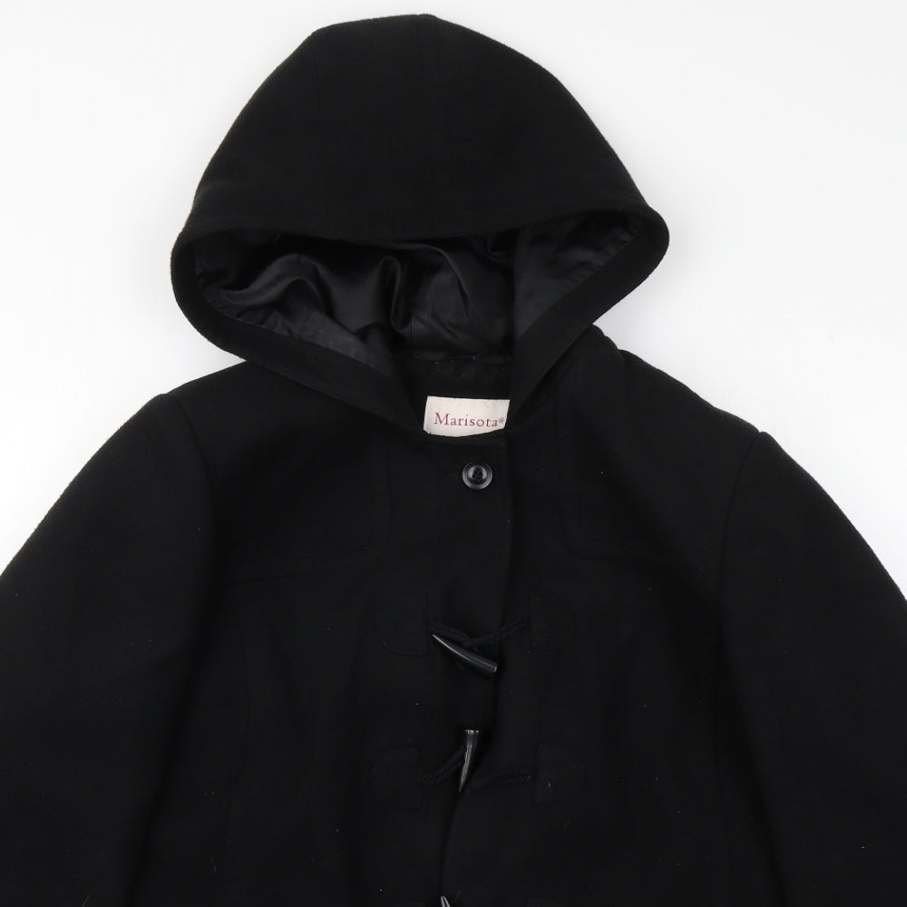 Marisota Womens Black   Pea Coat Coat Size 18