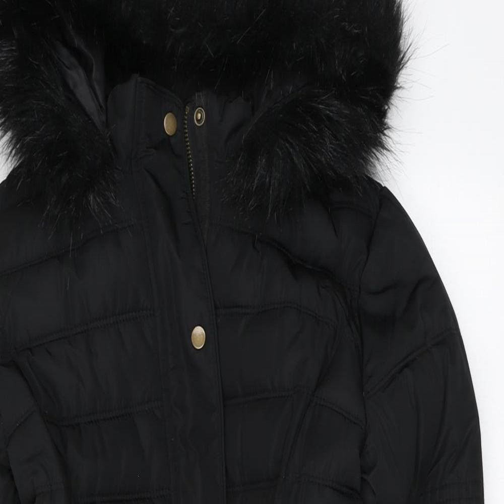By Very Girls Black   Jacket  Size 15-16 Years